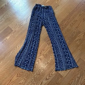 Floral Hipster pants